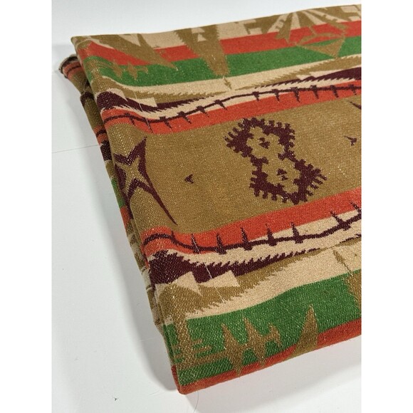1920s Antique Jacob's Oregon City Indian Trade Blanket Aztec 74 x 58 Rare HTF - Picture 5 of 16